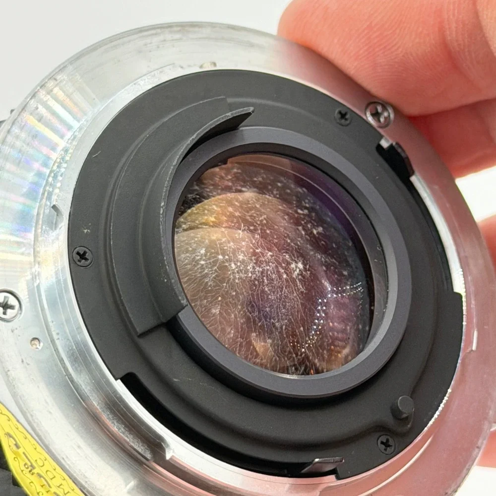 Olympus OM-System F.Zuiko Auto-S 50mm f/1.8 Lens - Heavy Fungus - AS IS Repair